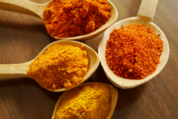 Photo by Marta Branco: https://www.pexels.com/photo/four-assorted-spices-on-wooden-spoons-1340116/